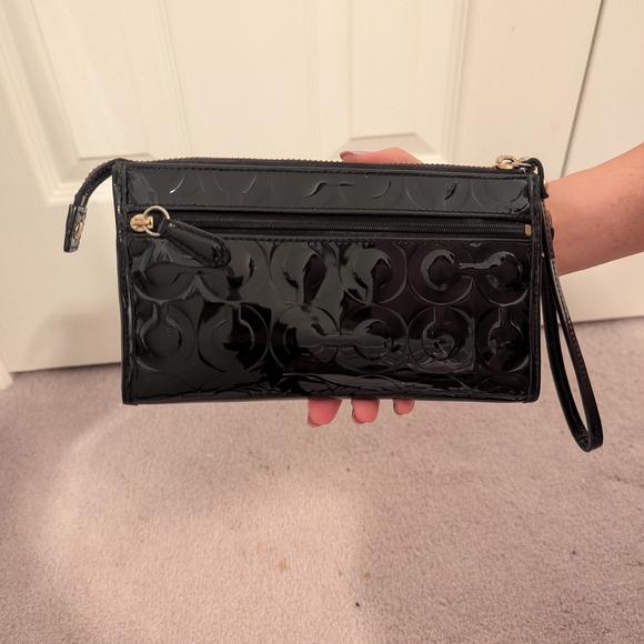 Coach Black Long Wallet - Picture 2 of 3